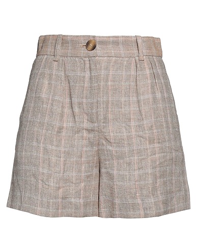 MAJE Shorts & Bermuda Sand 56% Viscose, 44% Linen