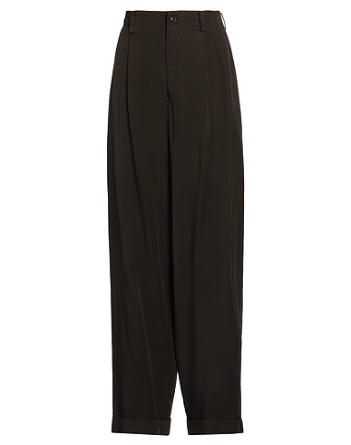 Y'S YOHJI YAMAMOTO Pantalone Verde militare 100% Cellulosa