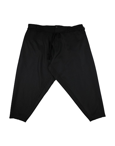 YOHJI YAMAMOTO POUR HOMME Casual trouser Black 100% Wool