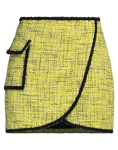 MSGM Mini skirt Yellow 100% Cotton