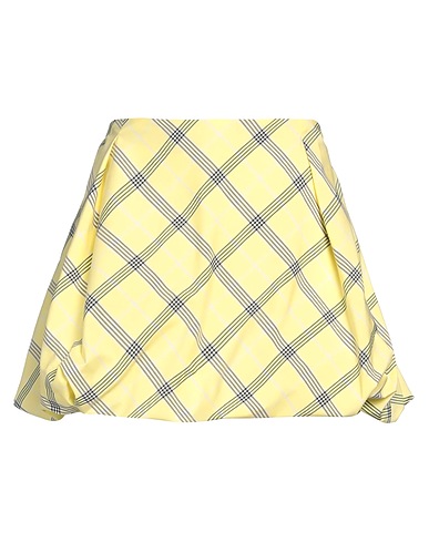MSGM Mini-jupe Jaune pastel 60% Coton, 40% Polyester