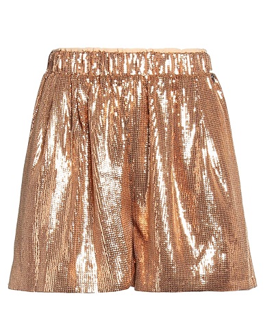 MY TWIN TWINSET Shorts & Bermuda Gold 100% Polyester