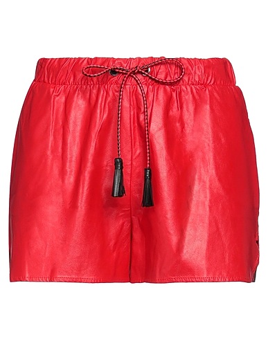 GAëLLE Paris Shorts & Bermuda Red 100% Polyurethane