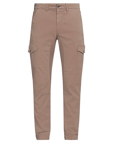 GUESS Casual trouser Khaki 97% Cotton, 3% Elastane