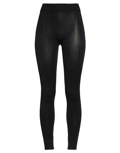 FABIANA FILIPPI Leggings Black 88% Viscose, 12% Polyester