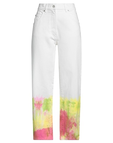 MSGM Jeans Weiß 100% Baumwolle