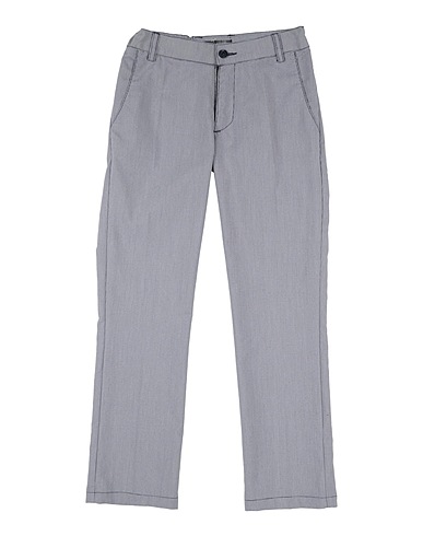 DANIELE ALESSANDRINI Casual trouser Blue 98% Cotton, 2% Elastane