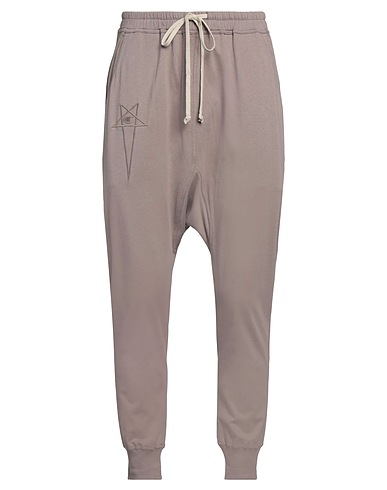 RICK OWENS x CHAMPION Casual trouser Taupe 100% Cotton