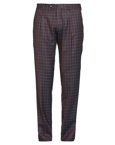ETRO Casual pants Plum 100% Wool
