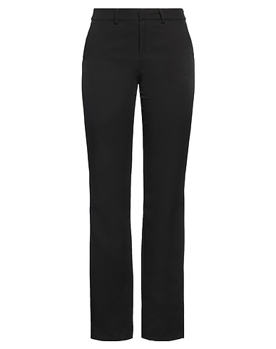 LIU •JO Casual trouser Black 88% Polyester, 12% Elastane