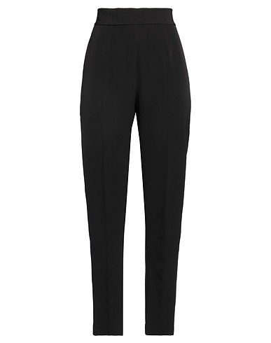 TASSOS MITROPOULOS Casual pants Black 95% PES, 5% Elastane