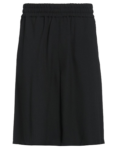 MOSCHINO Shorts & Bermuda Black 70% Acetate, 30% Viscose