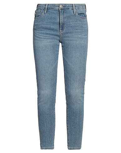 AG JEANS Denim trousers Blue 93% Cotton, 5% Polyester, 2% Elastane