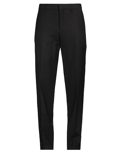 MOSCHINO Casual trouser Black 80% Viscose, 18% Virgin Wool, 2% Elastane