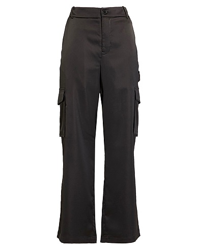 ROBERTO COLLINA Pantalon NERO 97% Polyester, 3% Élasthanne