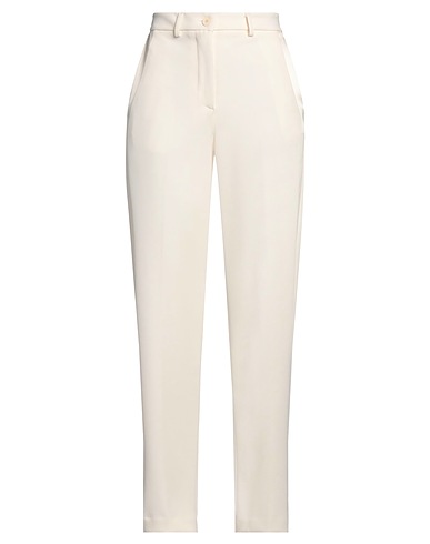 VICOLO Pantalone Avorio 95% Poliestere, 5% Elastan