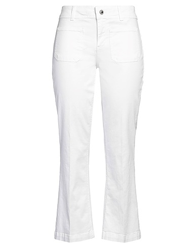 LIU •JO Bootcut Jeans White 98% Cotton, 2% Elastane