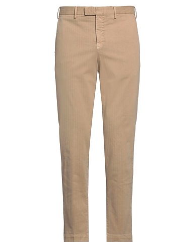 PT Torino Casual trouser Camel 98% Cotton, 2% Elastane