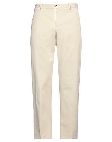 PT Torino Casual trouser Beige 98% Cotton, 2% Elastane
