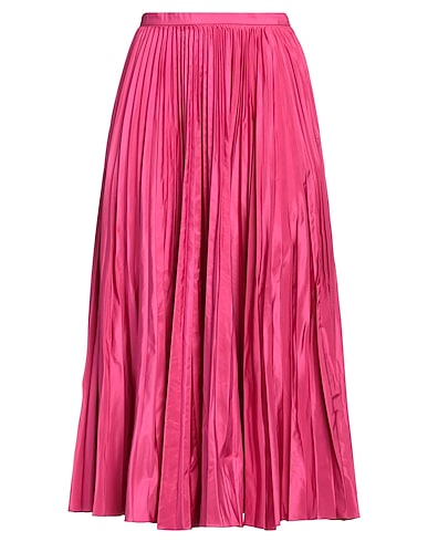 DIOR Midi skirt Magenta 69% Polyester, 31% Silk