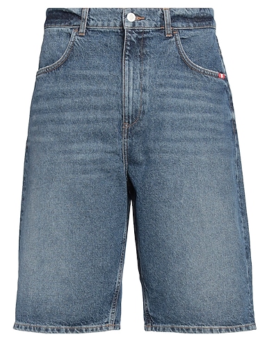AMISH SUPPLIES Denim shorts Blue 100% Cotton