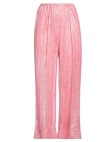 FORTE_FORTE Casual trouser 74% Silk, 26% Metallic Polyester