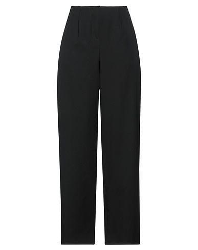 KASSL EDITIONS Casual trouser Black 100% Wool