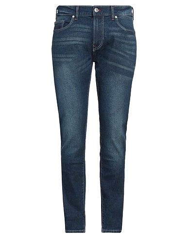 TRUE RELIGION Denim pants Blue 67% Cotton, 23% Polyester, 8% Rayon, 2% Elastane