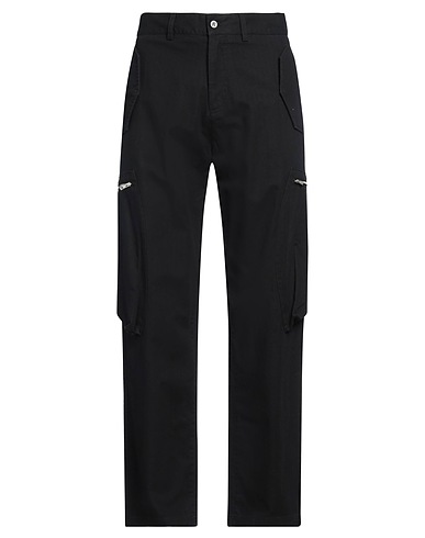 REPRESENT Pantalone Nero 100% Cotone