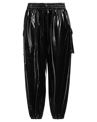 NORMA KAMALI Casual trouser Black 100% Polyurethane, Polyester, Elastane