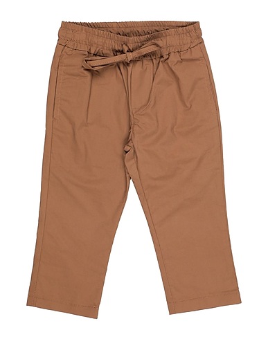 MANUEL RITZ Pantalone Marrone 97% Cotone, 3% Elastan