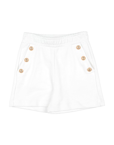 BALMAIN Shorts & Bermuda White 100% Cotton