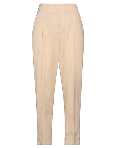 PESERICO Casual trouser EASY Beige 69% Polyester, 29% Viscose, 2% Elastane