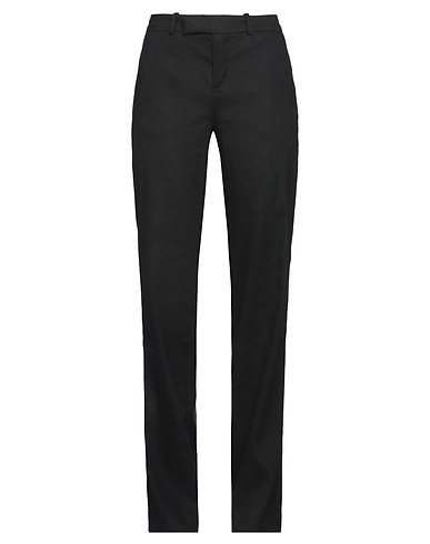 DRYKORN Casual trouser Black 58% Linen, 26% Polyester, 14% Viscose, 2% Elastane