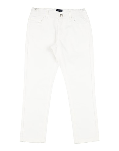 FAY Pantalone Bianco 97% Cotone, 3% Elastan