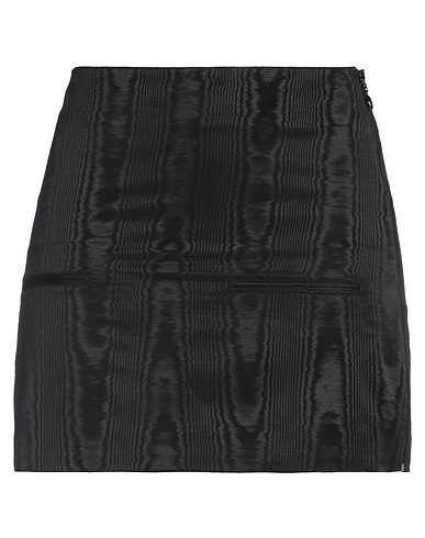 MARINE SERRE Minigonna Nero 100% Poliestere