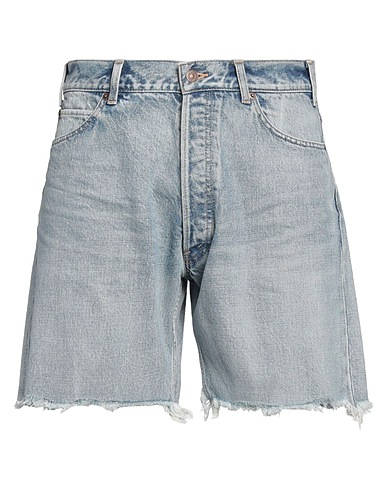 CELINE Denim shorts Blue 100% Cotton