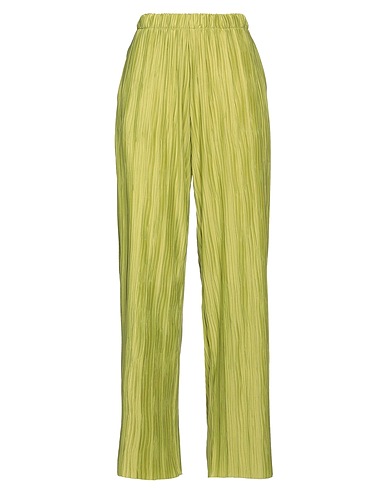 WEILI ZHENG Casual trouser Sage green 100% Polyester