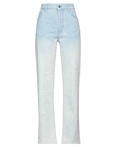 RABANNE Denim trousers Blue 100% Cotton
