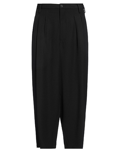 YOHJI YAMAMOTO POUR HOMME Casual trouser Black 100% Wool