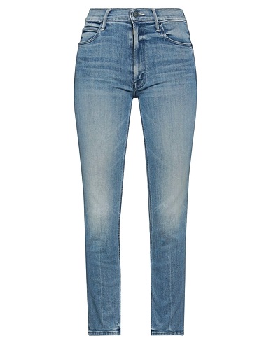 MOTHER Denim pants Blue 65% Cotton, 33% Lyocell, 2% Elastane
