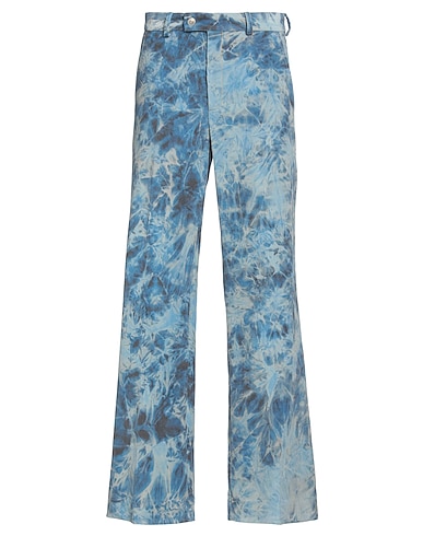 SANDRO Casual trouser Light blue 100% Cotton