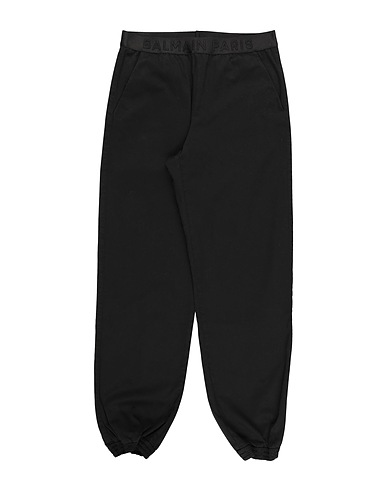 BALMAIN Pantalone Nero 97% Cotone, 3% Elastan