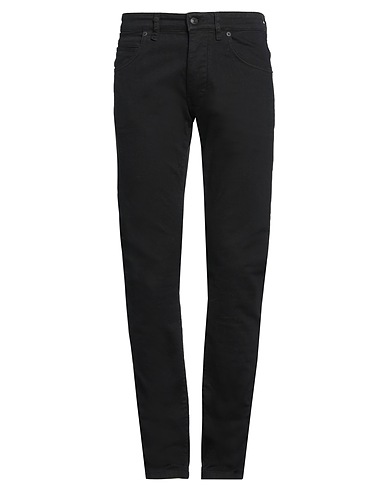 DRYKORN パンツ ブラック コットン 98% / ポリウレタン 2%