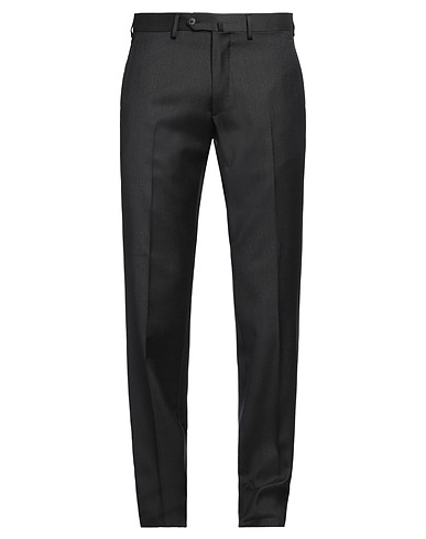CARUSO Casual trouser Charcoal 100% Wool