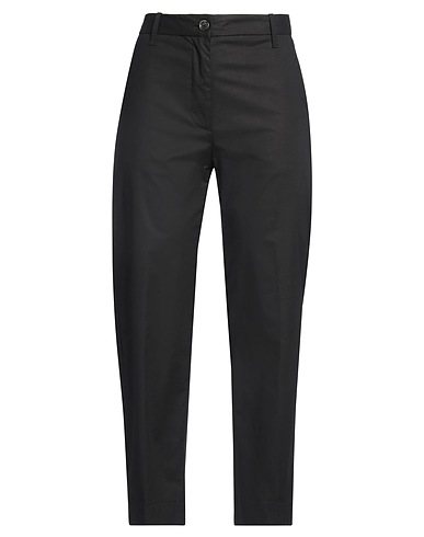 NINE IN THE MORNING Hosen Schwarz 77% Baumwolle, 17% Seide, 6% Elastan