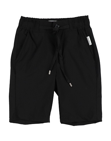BIKKEMBERGS Shorts & Bermuda Black 92% Nylon, 8% Elastane
