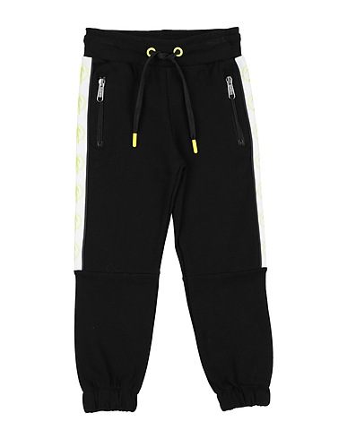 BIKKEMBERGS Casual trouser Black 100% Cotton