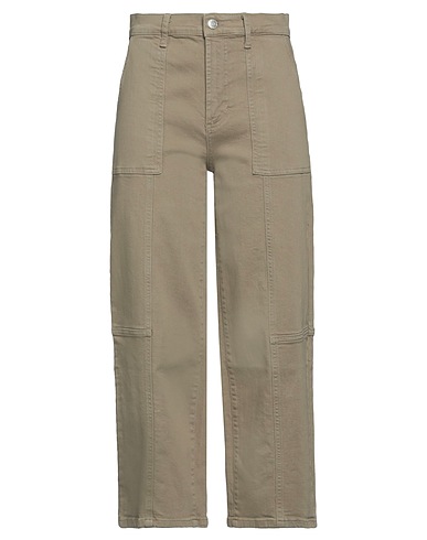 RAILS Denim trousers Military green 99% Cotton, 1% Elastane