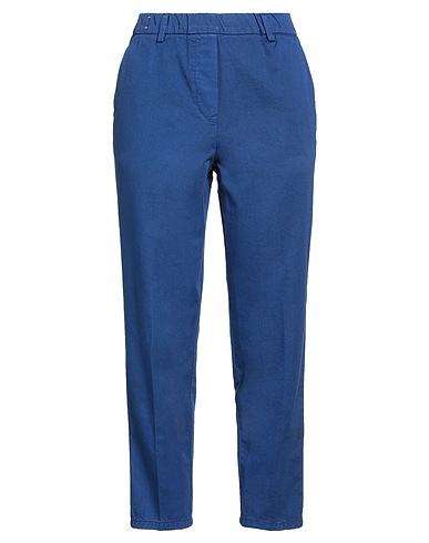ALYSI Pantalone CRÈME Blu 100% Cotone
